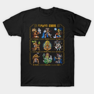 Ancient Mayan Gods T-Shirt